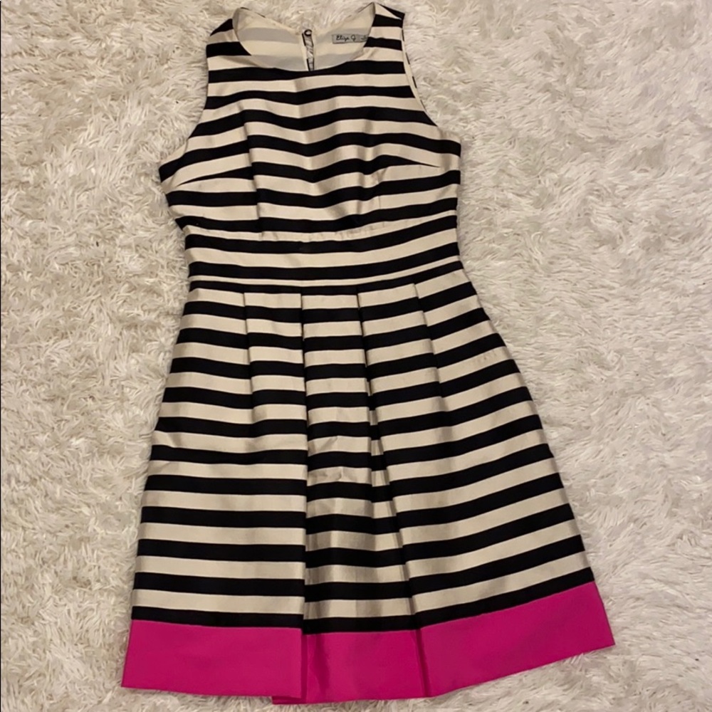 Eliza J striped color block dress size 6 - gorge!!